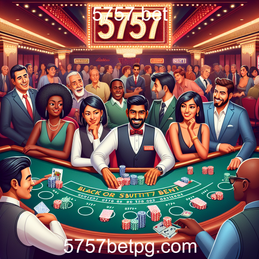 Experiência Imersiva nos Jogos Ao Vivo do 5757 bet